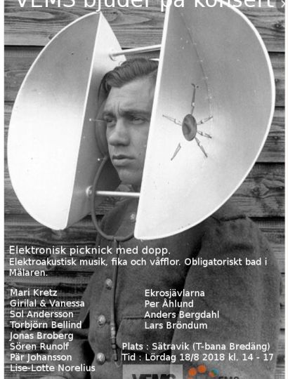 VEMS Elektropicknick med dopp-2018
